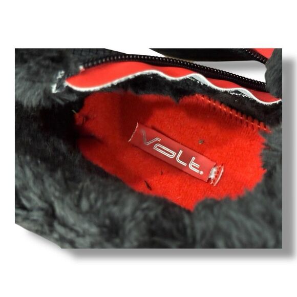 Volt Lava Heated Black Rechargeable Boot Slipper Indoor Outdoor Unisex M 12 W 11 - Picture 13 of 14